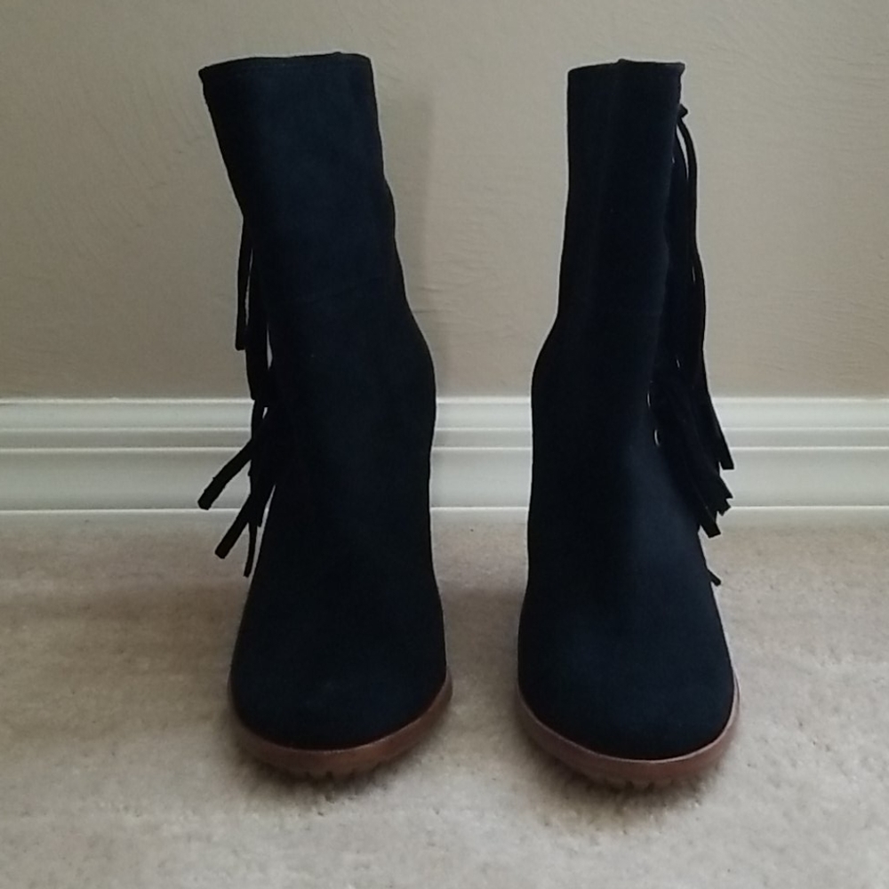Coach Fringe Boots